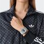 Adidas Unisex Uhr Digital CITY TECH FOUR Kunststoff grau AOST26536