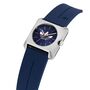 Adidas Unisex Uhr RETRO POP FOUR Silikon blau AOSY26502