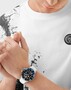Plein Sport Herren Uhr Analog Quarz CHROME SURFER PSMHA0326 Silikon
