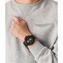 ASTON MARTIN Herren Uhr Chrono Armbanduhr AML THRILL MTRH3F601 Silikon