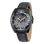 ASTON MARTIN Herren Automatik Uhr AML TIMELESS MTTS2F603 Leder