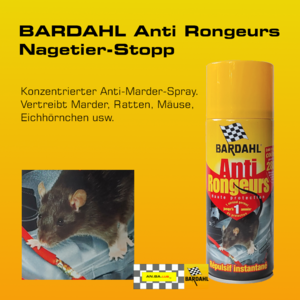 BARDAHL Anti Rongeurs/Anti-Nagetier  - 400 ml Spraydose Ref 4492 D