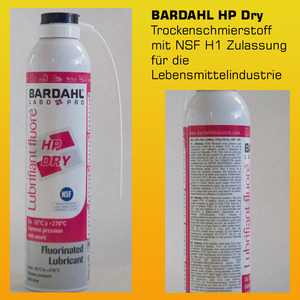 BARDAHL HP Dry Hchstleistungs-Trockenschmierstoff - 250 ml/300 g Spray