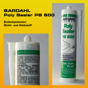 BARDAHL POLY SEALER PS 600 schwarz - Einkomponentenkleber und Dichtmasse - 290 ml-Kartusche