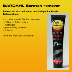 BARDAHL Scratch-Remover, Spezialpolitur fr leicht beschdigte Flchen