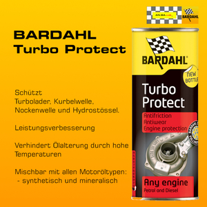 BARDAHL Turbo Protect  C60-Motoröladditiv - 300 ml-Dose