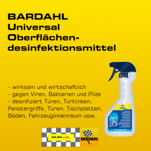 BARDAHL Universal Oberflchendesinfektionsmittel - 500 ml