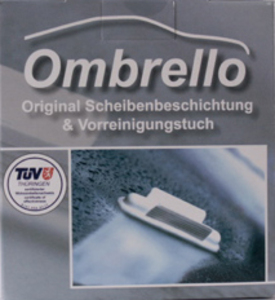 Ombrello Original Scheibenbeschichtung Regenabweiser - Kit  mit Vorreinigungstuch