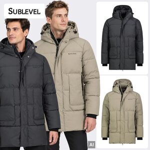 Modische Winterjacke Unifarben Kapuze Rei�verschluss