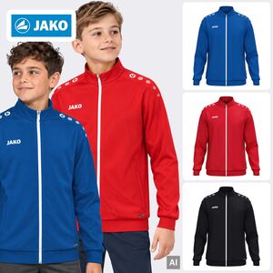 Trainingsjacke Stehkragen Rei�verschluss Rippb�ndchen