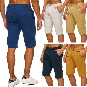 Shorts Kurze Sommer Chino Hose Freizeit Bermuda Jeans Shorts