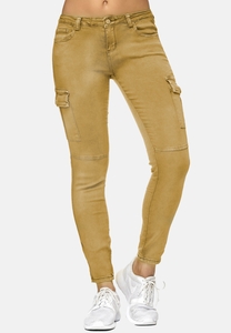 Jogger Denim Cargohose Stretch Pants