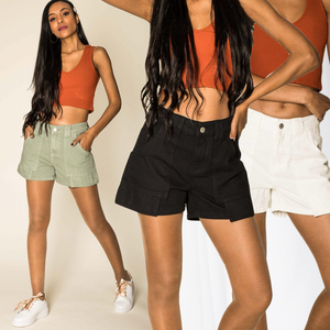 Damen Hochwertige Jeans Shorts