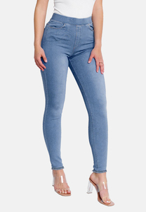 Damen Denim Skinny Jeans Hose Big Size Stretch Rhrenjeans Vintage