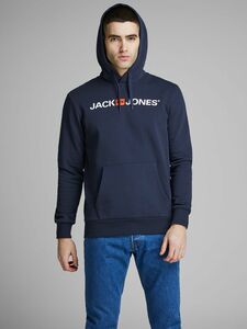 JACK & JONES Herren CORP LOGO SWEAT HOOD Basic Sweatshirt