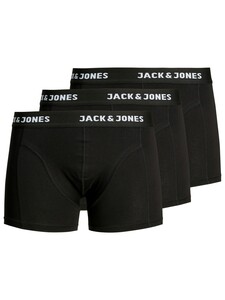 Herren Jack & Jones Set 3er Pack JACANTHONY Trunks Boxershorts Stretch Unterhose Basic Unterwsche