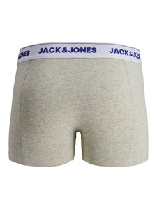 Herren Jack & Jones Set 3er Pack JACSUPER TWIST Trunks Boxershorts Stretch Unterhose Basic Unterwsche