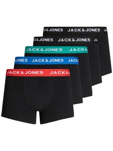 Herren Jack & Jones Set 5er Pack Trunks Boxershorts Stretch Unterhose Basic Jersey Unterwsche