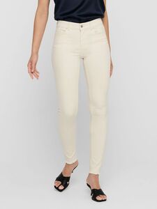 Damen Skinny Ankle Jeans Cropped Stretch Denim Hose ONLBLUSH Fransen