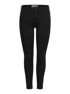 Damen ONLY Skinny Ankle Jeans Black Denim Hose ONLKENDELL R�hrenjeans