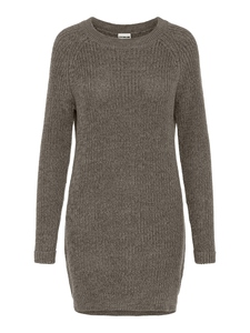 NOISY MAY Damen Langarm Strickkleid Midi Dress Party Jumper NMSIESTA