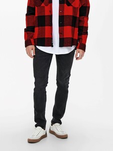 Slim Fit Jeans Basic Denim Hose ONSLOOM Tapered Trousers Stone Wash