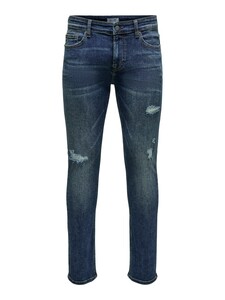 Slim Fit Jeans Basic Denim Hose ONSLOOM Tapered Trousers Stone Wash