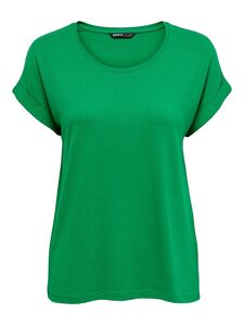 Basic T-Shirt Einfarbig Rundhals Ausschnitt Kurzarm Top Oberteil