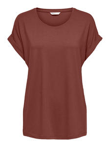 Basic T-Shirt Einfarbig Rundhals Ausschnitt Kurzarm Top Oberteil