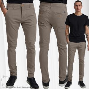 Chino Hose Casual Basic Stoff Pants Baumwolle Regular Fit BHNATAN