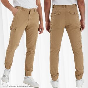 Chino Jogger Relaxed Basic Cargo Stoff Hose �bergr��e Pants BHNAN