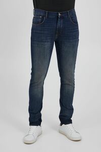 Slim Fit Jeans Basic Hose Denim Pants Stoned Washed Tapered SDTOMY