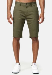 Kurze Chino Shorts Hose Basic Stretch Pants Freizeit Trousers Knielang