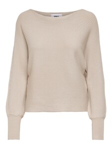 Kurzer Strickpullover Knitted Basic Stretch Sweater U-Boot ONLADALINE