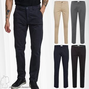 Herren CASUAL FRIDAY Business Chino Hose Casual Basic Stoff Pants Slim Fit Tapered Leg Trousers VIGGO