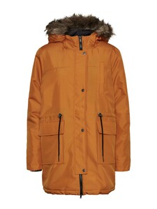Langer Parka Mantel Warme Winter Jacke Blouson mit Kapuze NMMOLLY