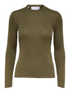 Basic Strickpullover Langarm Stretch Rundhals Sweater SLFLYDIA