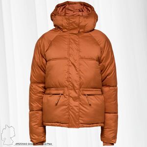Kurze Puffer Jacke Wattierter Stepp Blouson mit Kapuze SLFDANA