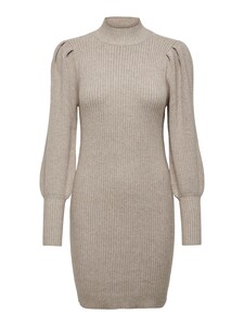 Langarm Strickkleid Mini Pullover Dress Stehkragen Shirt ONLKATIA
