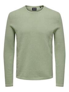 Langarm Strickpullover Rundhals Basic Sweater Shirt Jumper ONSPANTER