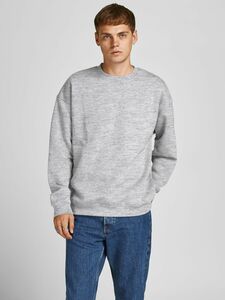 Herren JACK & JONES Basic Sweater Langarm Shirt Rundhals Pullover Warmer Jumper ohne Kapuze JORBRINK