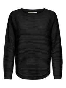 D�nner Strick Pullover Langarm Basic Stretch Sweater ONLCAVIAR
