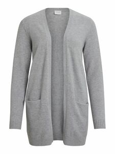 Basic Cardigan Stretch Cozy Knit Feinstrick Jacke mit Taschen VIRIL