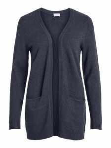 Basic Cardigan Stretch Cozy Knit Feinstrick Jacke mit Taschen VIRIL