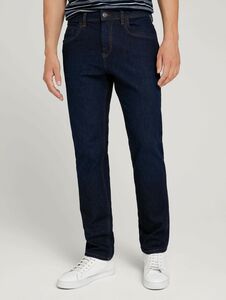 Herren TOM TAILOR Regular Slim Fit Jeans Basic Stretch Hose Five-Pocket Raw Trousers JOSH