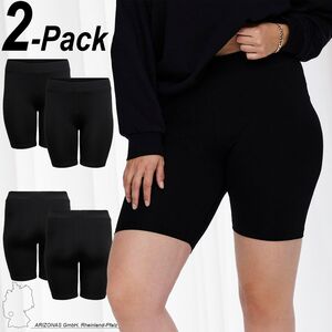 Kurze Leggings 2-er St�ck Pack Stretch Shorts Hose �bergr��en Plus Size