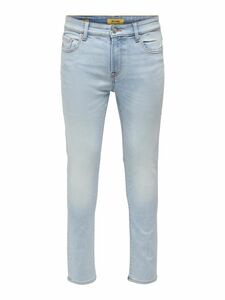 Slim Fit Jeans Basic Denim Hose Tapered Trousers Stone Washed ONSLOOM