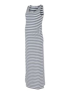 Maxi Umstands Kleid Stretch Dress ohne �rmel Schwangerschafts Mode MLLEA