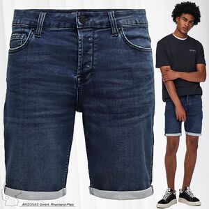 Herren O&S Denim Capri Jeans Shorts 3/4 Bermuda Pants Sommer Hose Kurze Freizeit Trousers ONSPLY