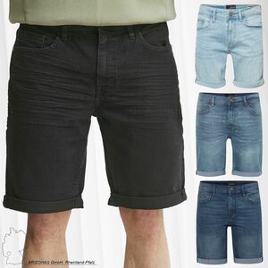 Herren BLEND Denim Capri Jeans Shorts 3/4 Bermuda Pants Sommer Hose Kurze Freizeit Trousers